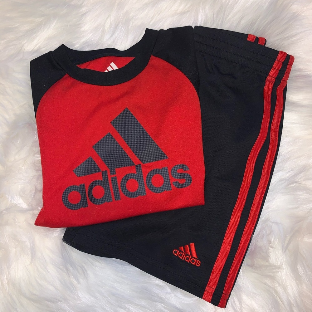 Adidas Boys Shorts set